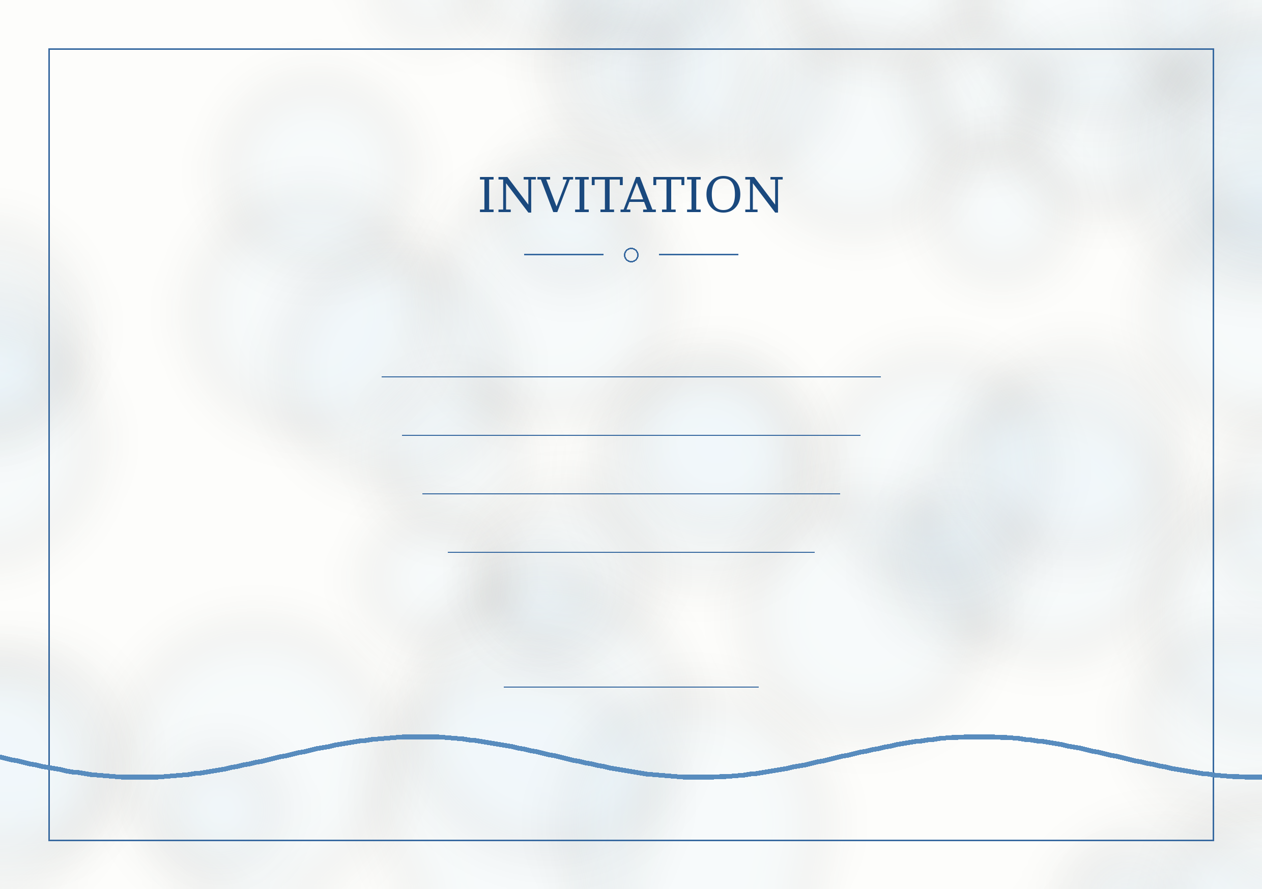 Blank invitations 07