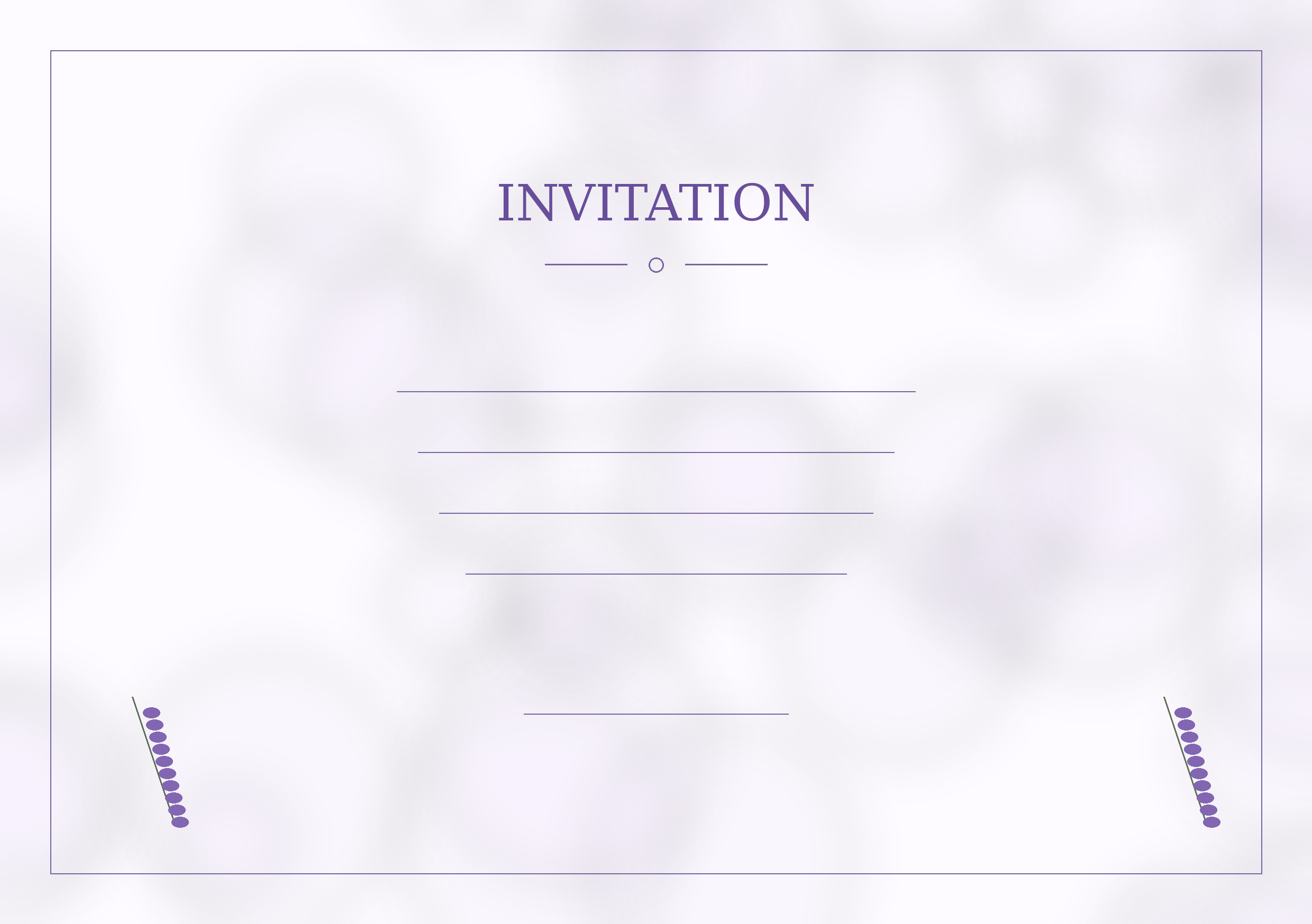 Blank invitations 08