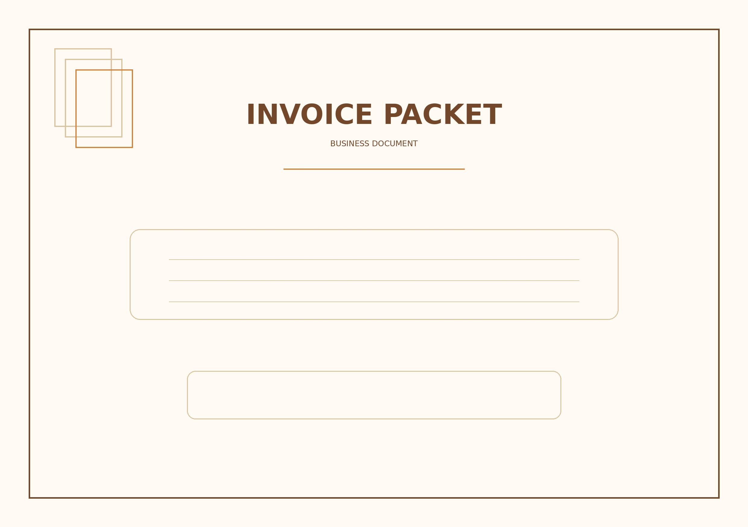 Cover pages & business documents 09