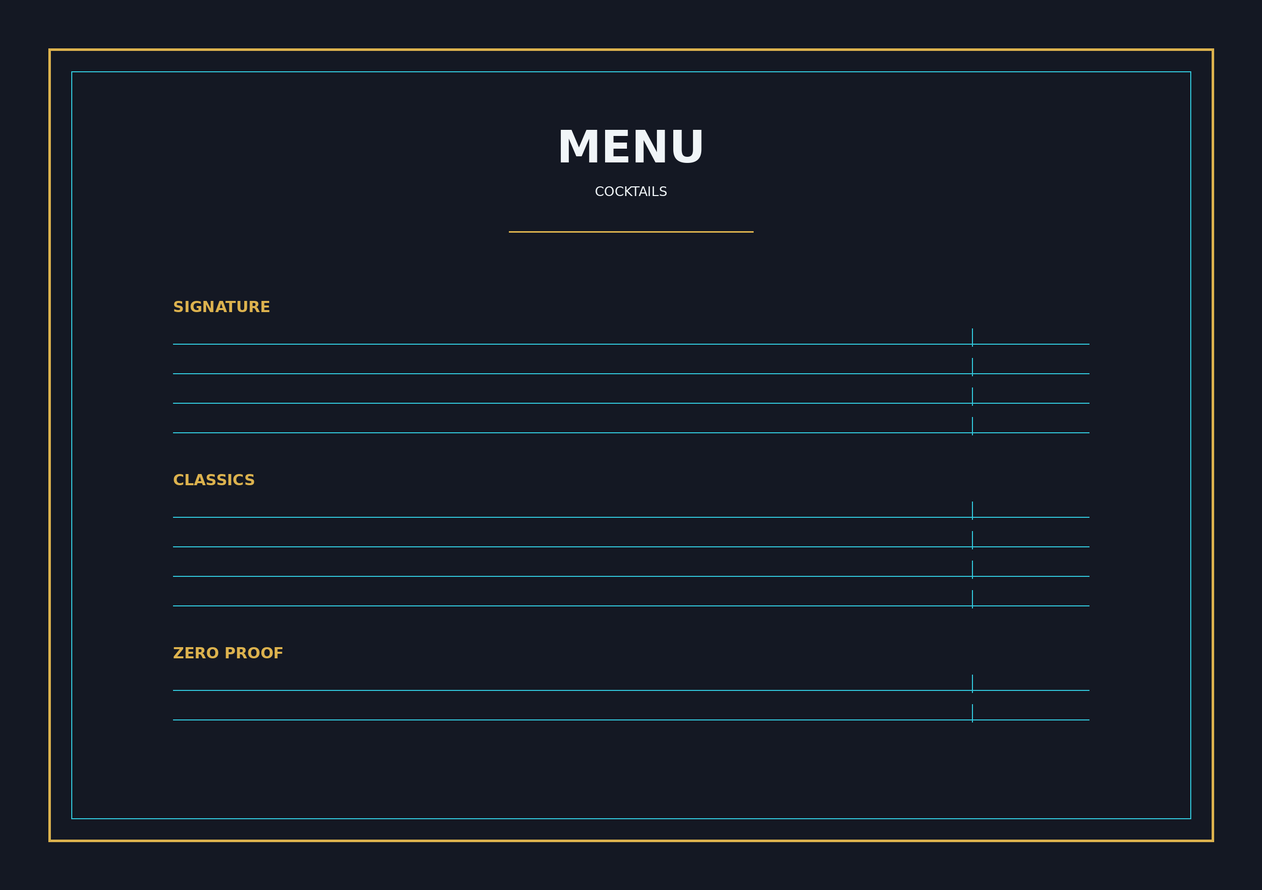 Menus & price lists 08