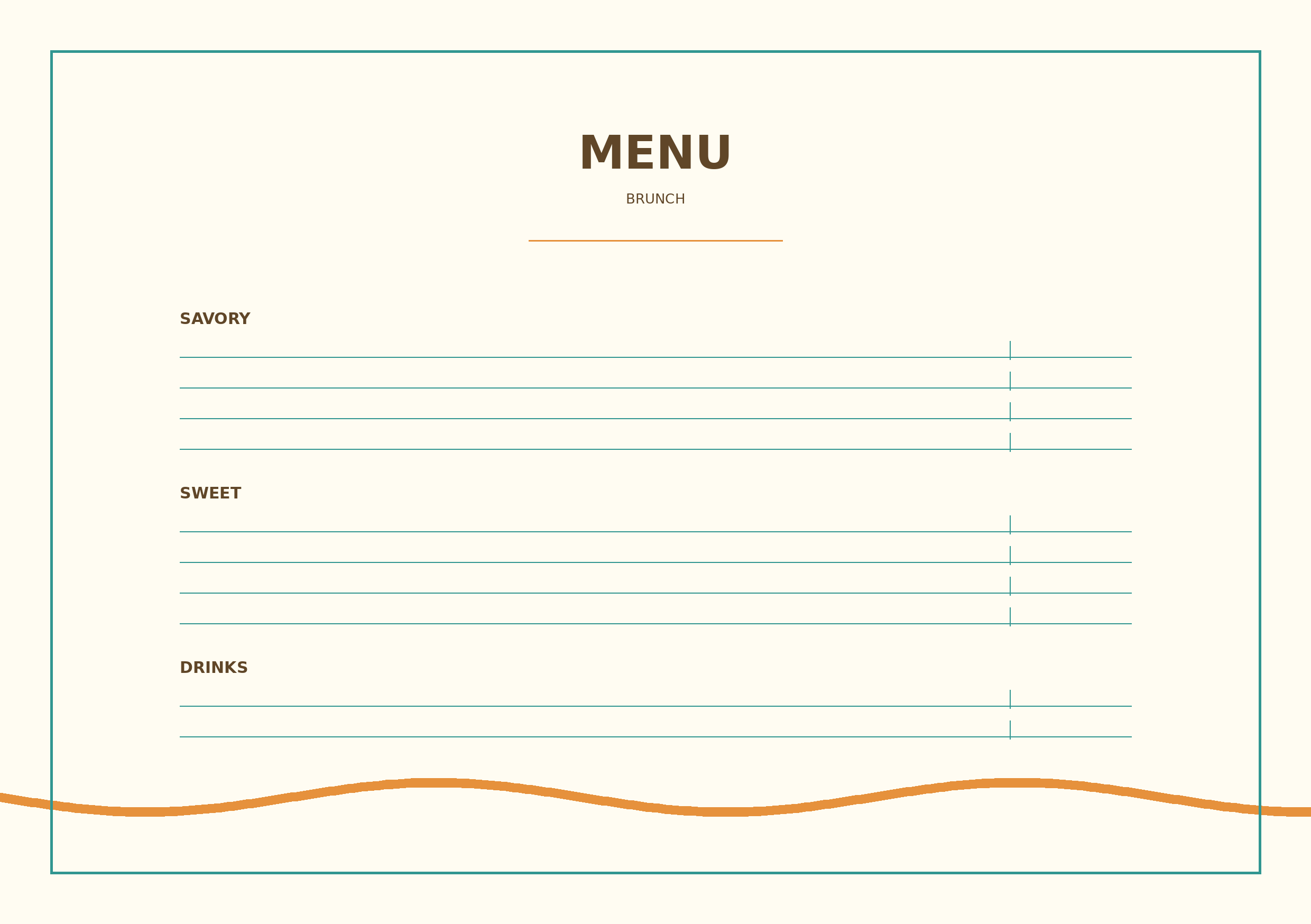 Menus & price lists 09