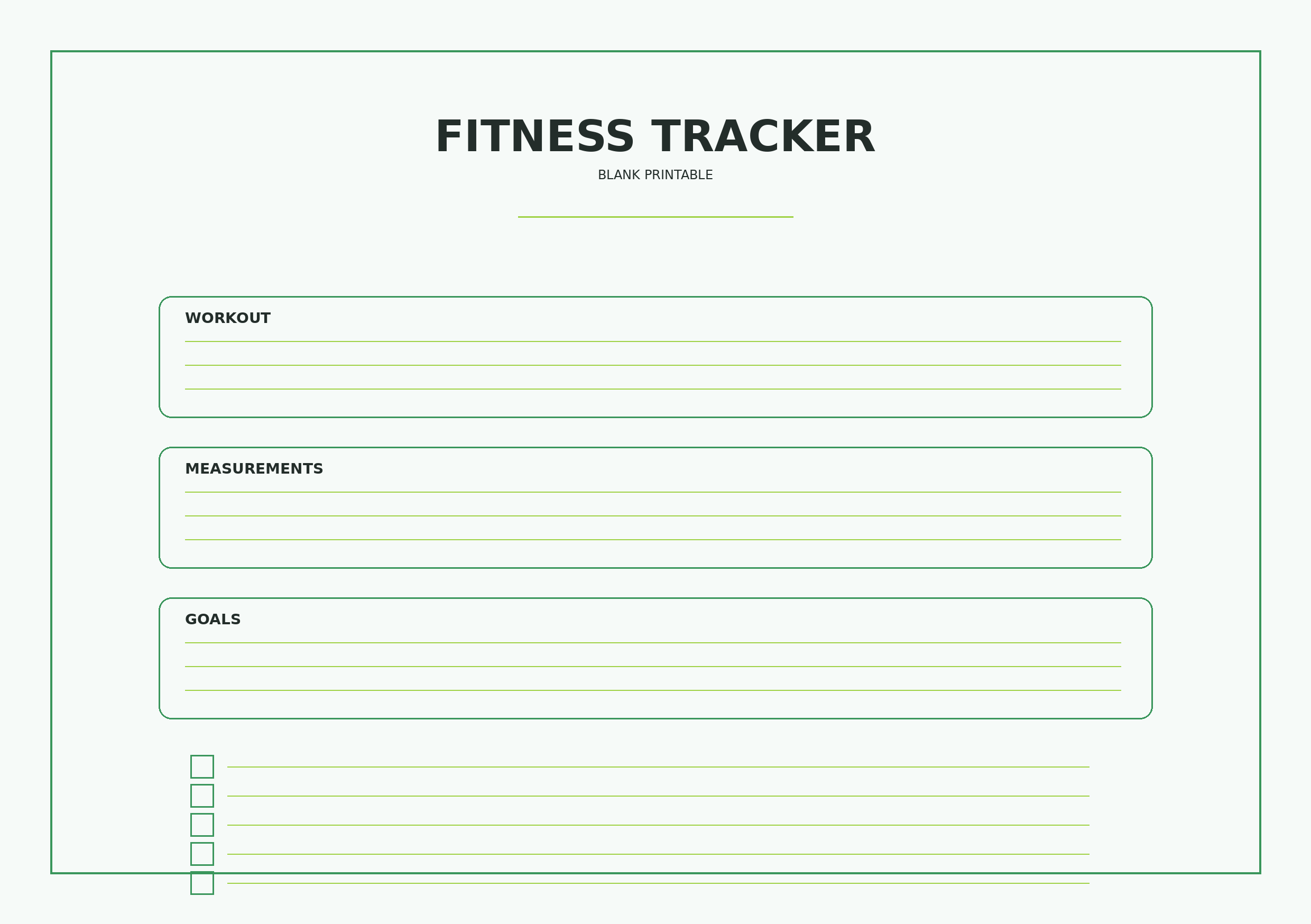 Planners, checklists & worksheets 05