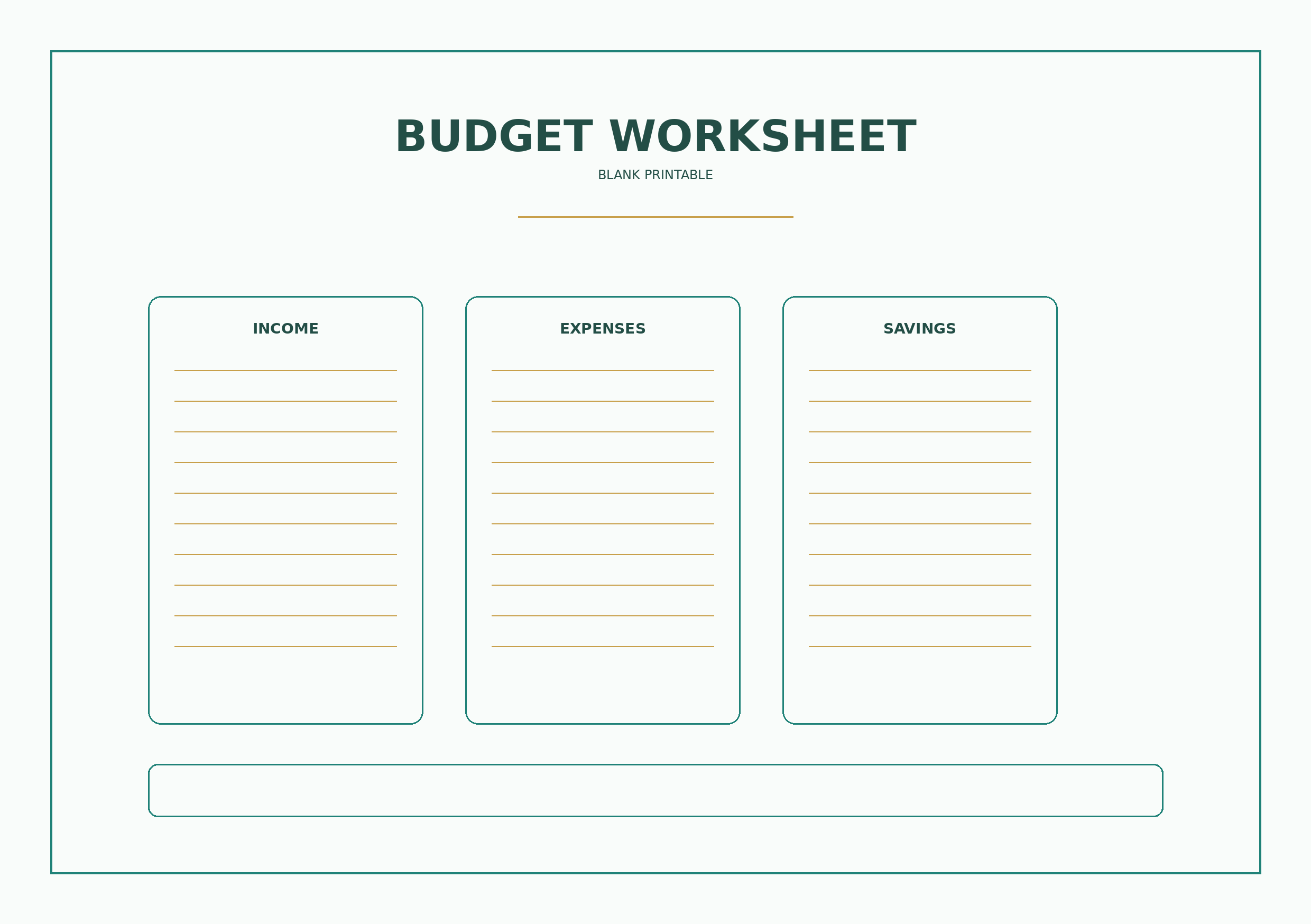 Planners, checklists & worksheets 06